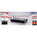 AX Quadbox HD 2400 E2 Linux Receiver mit Wechseltuner DVB-S2 / DVB-C / DVB-T/T2 (powered by Opticum)