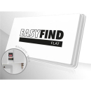 EasyFind Flat Traveller (Micro/Selfsat) Flachantenne mit integriertem Satfinder Easyfind2 im Koffer mit/ohne Receiver