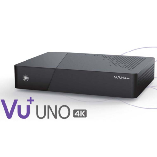 VU+ Uno 4K UHDTV Linux E² Receiver (DVB-S2/S2x FBC Frontend / DVB-C FBC Frontend - USB 3.0 / GigaBit)