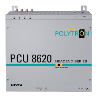 Polytron PCU 8620 Kompakt Kopfstelle 8x DVB-S/S2 Transponder in DVB-T (mit 5x8 Matrix)