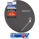 Dur-Line 85/90 Select Vollaluminium-Spiegel (anthrazit)