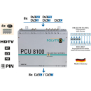 Polytron PCU 8122 Kompakt Kopfstelle 8x DVB-S/S2 Transponder in DVB-T (incl. 4x CI)