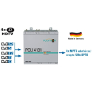 Polytron PCU 8 IP (Set aus 2x Polytron PCU 4131 IP-Streamer IPTV-Kopfstelle (8x DVB-S/S2 / DVB-T/T2 / DVB-C in IP mit 8x CI)