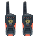 Cobra Walkie Talkie 12 km Reichweite (8-Kanal schwarz/rot)