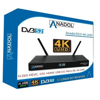 Anadol ECO 4K V1 (Version 1) UHD E2 Linux Satreceiver (DVB-S2)