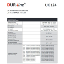 Dur-Line UKS 246 Einkabel-Set mit 2x Dur-Line UK124 JESS/dCSS LNB (24 Teilnehmer / 2 Satelliten / 4x6 UBs via Unicable EN50494)