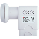 Dur-Line UKS 246 Einkabel-Set mit 2x Dur-Line UK124 JESS/dCSS LNB (24 Teilnehmer / 2 Satelliten / 4x6 UBs via Unicable EN50494)