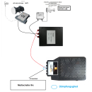 Polytron OPM-LNB 100 Kit/Set (optisches LNB mit N-Anschluss + OPM-CON Empfangsset + optisches N-Anschlusskabel + Netzteil OPM-LNB Power Supply)