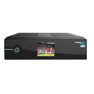 Protek 4K V2 UHD Linux E2 Combo-Receiver (1x DVB-S2x Sat-Tuner fest + 1x Twin-Tuner DVB-S2x oder Twin DVB-C/T/T2 H.265 HEVC wählbar)