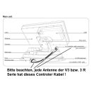 Selfsat Snipe 3 R Single/Twin Vollautomatische Satelliten Antenne (selbstausrichtend) incl. Montageplatte