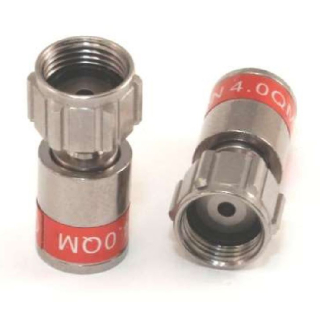 Cabelcon F-MINI-TD QM 4.0 SHORT - Quick-Mount F-Kompressionsstecker, TrueDrop, wasserdicht