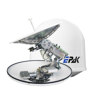 EPAK VSAT DSi9 KA Pro - digitale 90cm Internet Schiffsantenne (selbst ausrichtend und nachführend / Binnen-/See-/Meer-Schifffahrt)