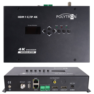 Polytron HDM 1 C/T IP 4K - HDMI in DVB-C/T + IP-Stream Modulator