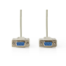 Sub-D 9-Pin serielles Nullmodemkabel (Stecker/male =>...